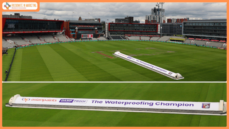 Asian Paints Damp Proof Steps in to Protect the Pitch at Old Trafford reinforcing its thought leadership