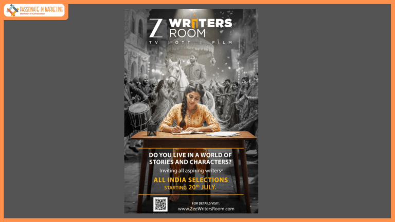 ‘Z’ launches a first-of-its-kind search to discover India’s next generation of screenwriters through Zee WRITERS ROOM