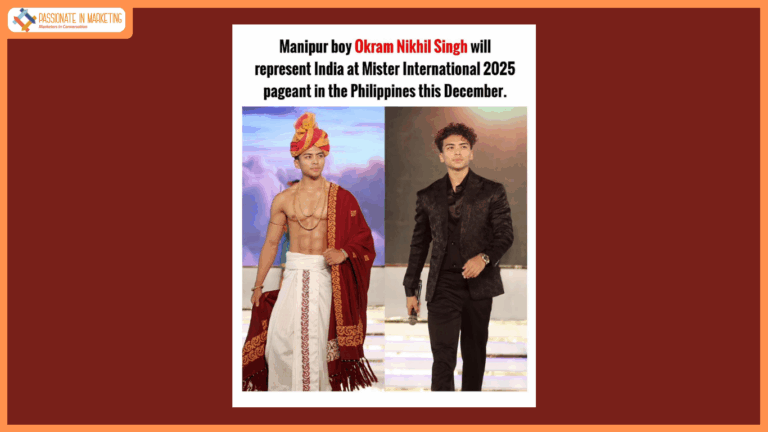 Manipur’s Nikhil Okram named Mister International India 2025 To represent India at the prestigious Mister International pageant in the Philippines