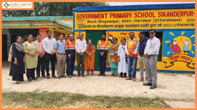 Ambuja Cements inaugurates renovated community library in Sikandarpur village