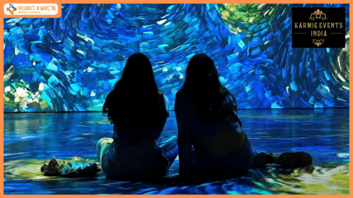 Karmic Events Successfully Curated the Van Gogh and Da Vinci Experience in Delhi