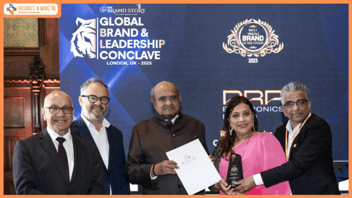 RRP Electronics awarded as the 