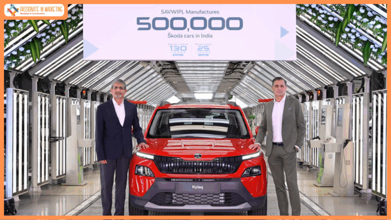 Škoda Auto Volkswagen India Rolls Out 500,000th Škoda car in India, cementing the position as a Manufacturing Powerhouse