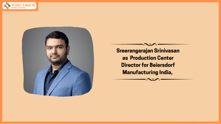 Nivea India Pvt Ltd Appoints Sreerangarajan Srinivasan as the Production Center Director, With Factory Celebrating 1 Billionth Unit Milestone
