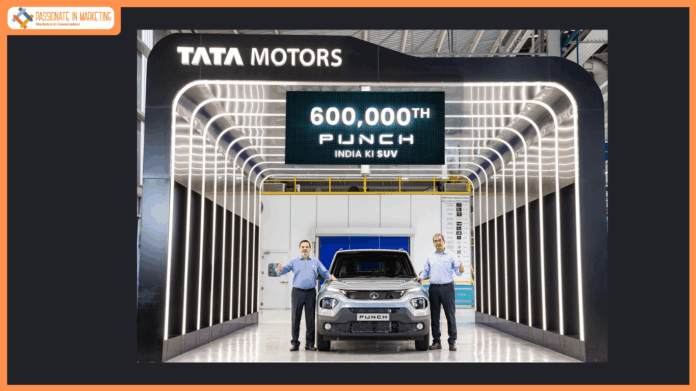 Tata Punch Becomes India’s Fastest SUV to cross 6 Lakh Milestone in Under 4 Years, Celebrates with “India ki SUV” campaign