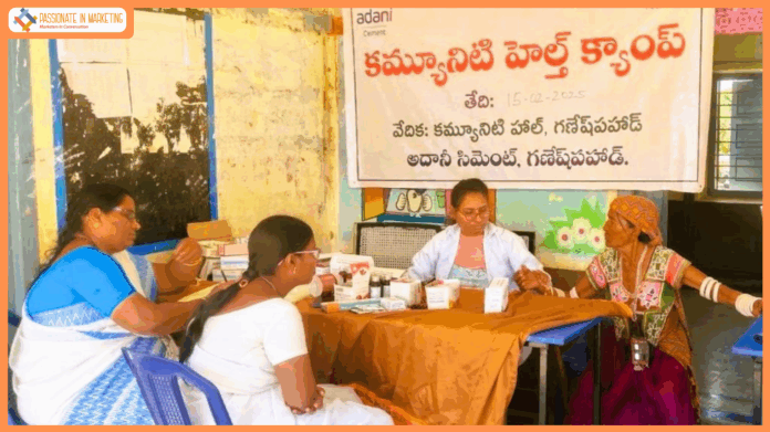Ambuja Cements and Adani Foundation bring healthcare closer to rural communities in Ganeshpahad, Shunyapahad