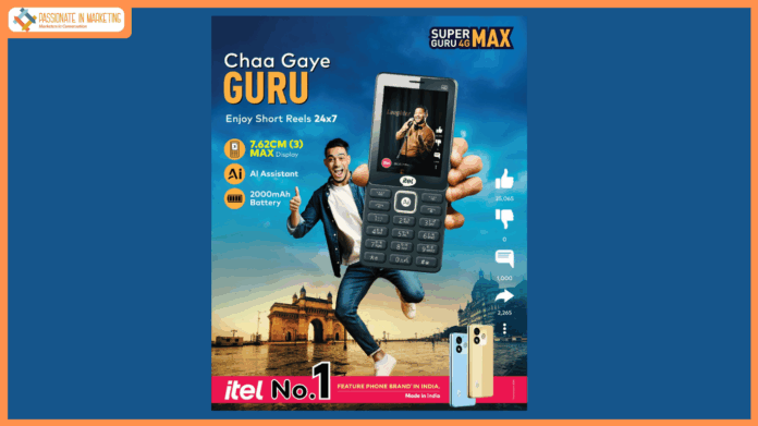 itel Launches Super Guru 4G Max - India’s First AI Enabled Feature Phone