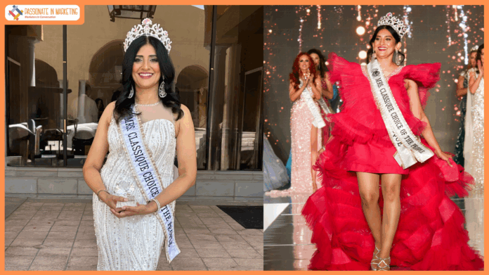 Sharada Narayanan wins “Mrs. Classique Globe – Choice of the People” Award 2025 in Palm Springs, California