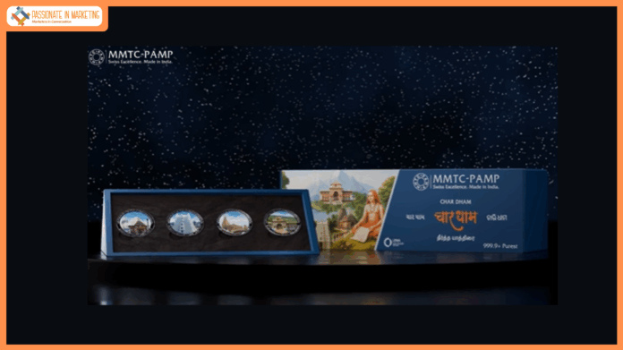 Divine Blessings in Silver: MMTC-PAMP Launches 99.99%+ Silver Char Dham 20gm Coin Series Honouring India’s Spiritual Compass