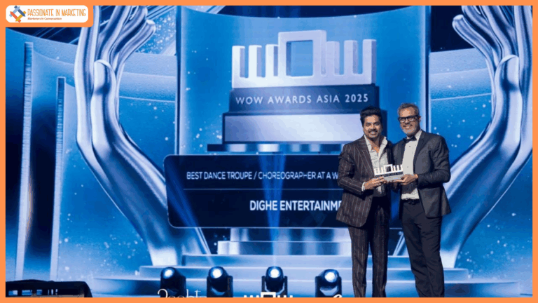 Dighe Entertainment Wins Silver at WOW Awards Asia 2025 for Wedding Choreography Excellence