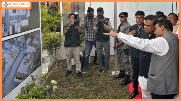 Hon’ble CM of Assam Dr Himanta Biswa Sarma performs Bhoomi Poojan for expansion of Purabi Dairy plant at Panjabari