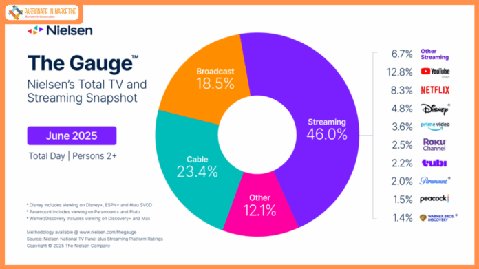 Netflix Leads Streaming Growth in June on the Strength of Multiple Big Titles in Nielsen’s 50th Report of The Gauge™