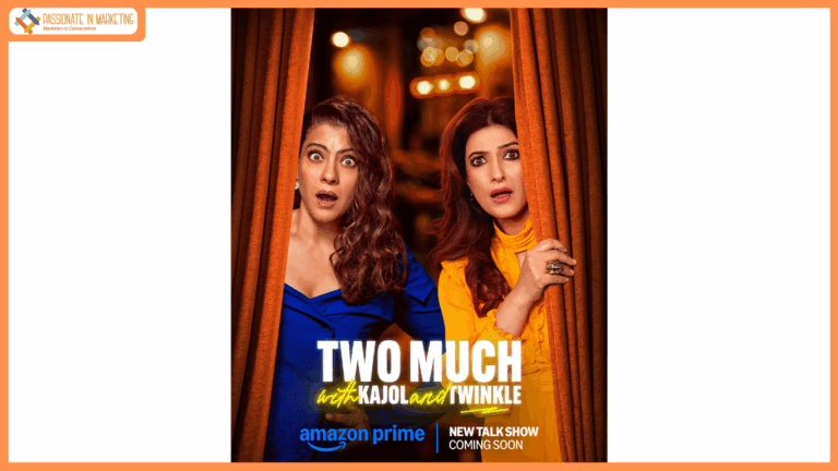 Prime Video Announces its Latest Original, Two Much with Kajol and Twinkle—a Bold, Sassy, and Candid New Talk Show Premiering Soon