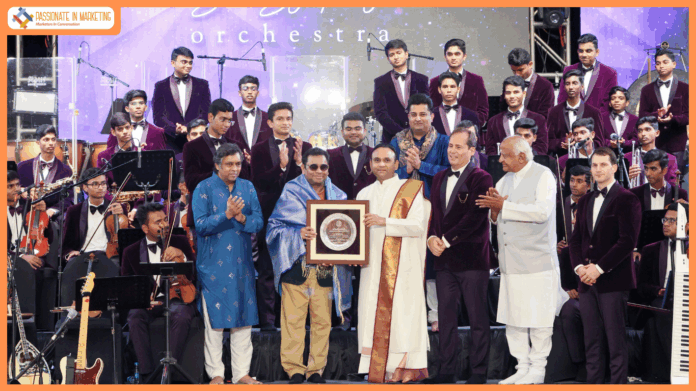 A Special Performance by Sai Symphony Orchestra for Music Maestro A. R. Rahman