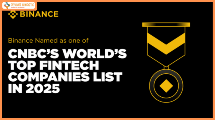 Binance Named on CNBC’s 2025 World’s Top Fintech Companies List