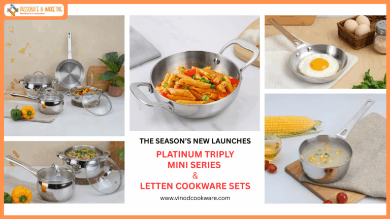 Vinod Intelligent Cookware Expands Portfolio with New Launches: Platinum Triply Mini Series and Letten Stainless Steel Sets