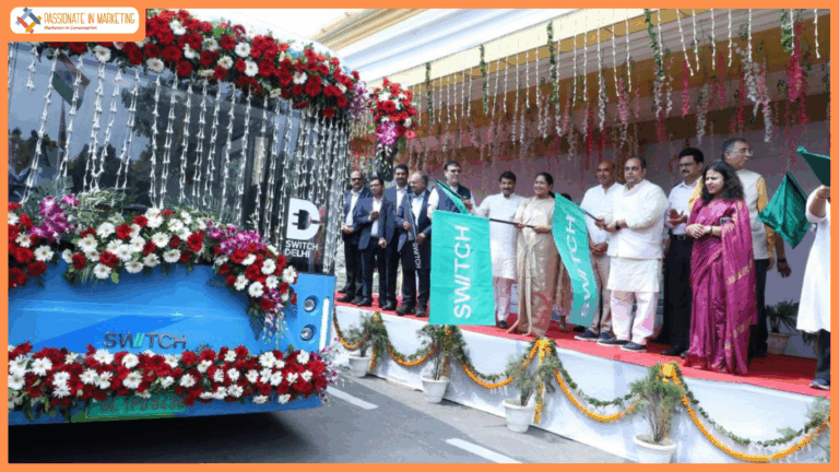 SWITCH Mobility Flags Off the First Batch of SWITCH EiV12 – Low Floor Electric City Buses for the Department of Transport, Delhi