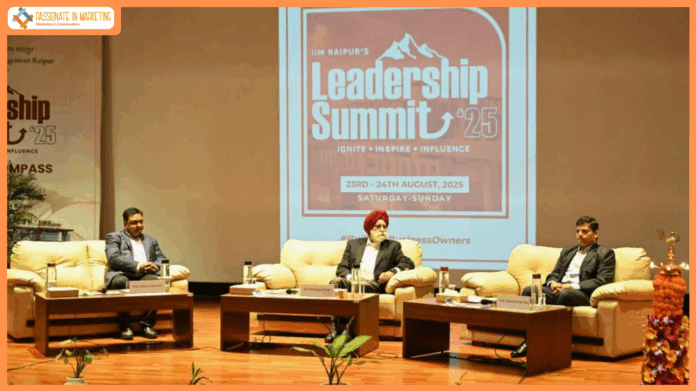 IIM Raipur Leadership Summit 2025, Navigating Beyond Boundaries to Build Future-Ready Organizations