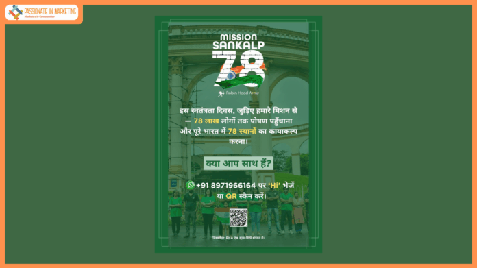 ABP Network Partners with Robin Hood Army for #MissionSankalp78 to Empower Communities and Transform Public Spaces Across India
