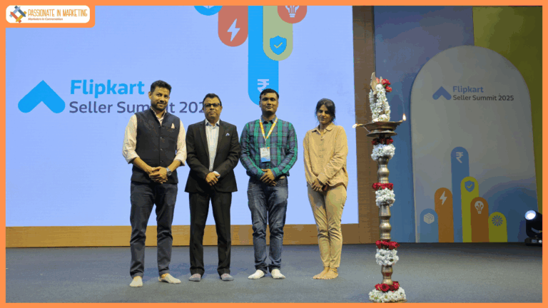 Dignitaries at Flipkart's flagship Seller Summit 2025 grand finale in New Delhi. L-R - Kapil Thirani Vice President and Head of Marketplace Flipkart Raj