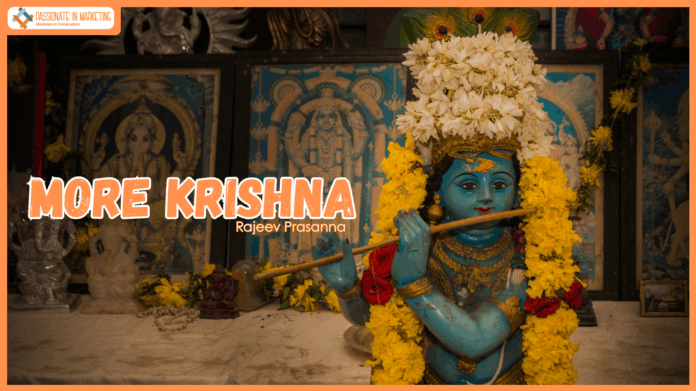 MORE KRISHNA - Rajeev Prasanna’s New Devotional Composition Celebrates the Eternal Bond with Lord Krishna