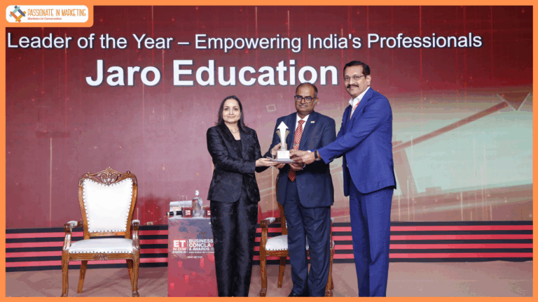 Jaro Education Recognized as “EdTech Leader of the Year” at ET Now Business Awards 2025