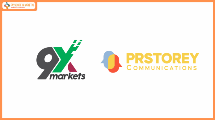 PRStorey Communications Wins 9X Markets Account to Drive Financial Literacy Initiatives in India