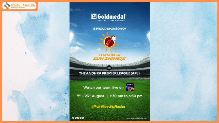 Goldmedal Electricals Partners with Vijayawada Sun Shiners in APL