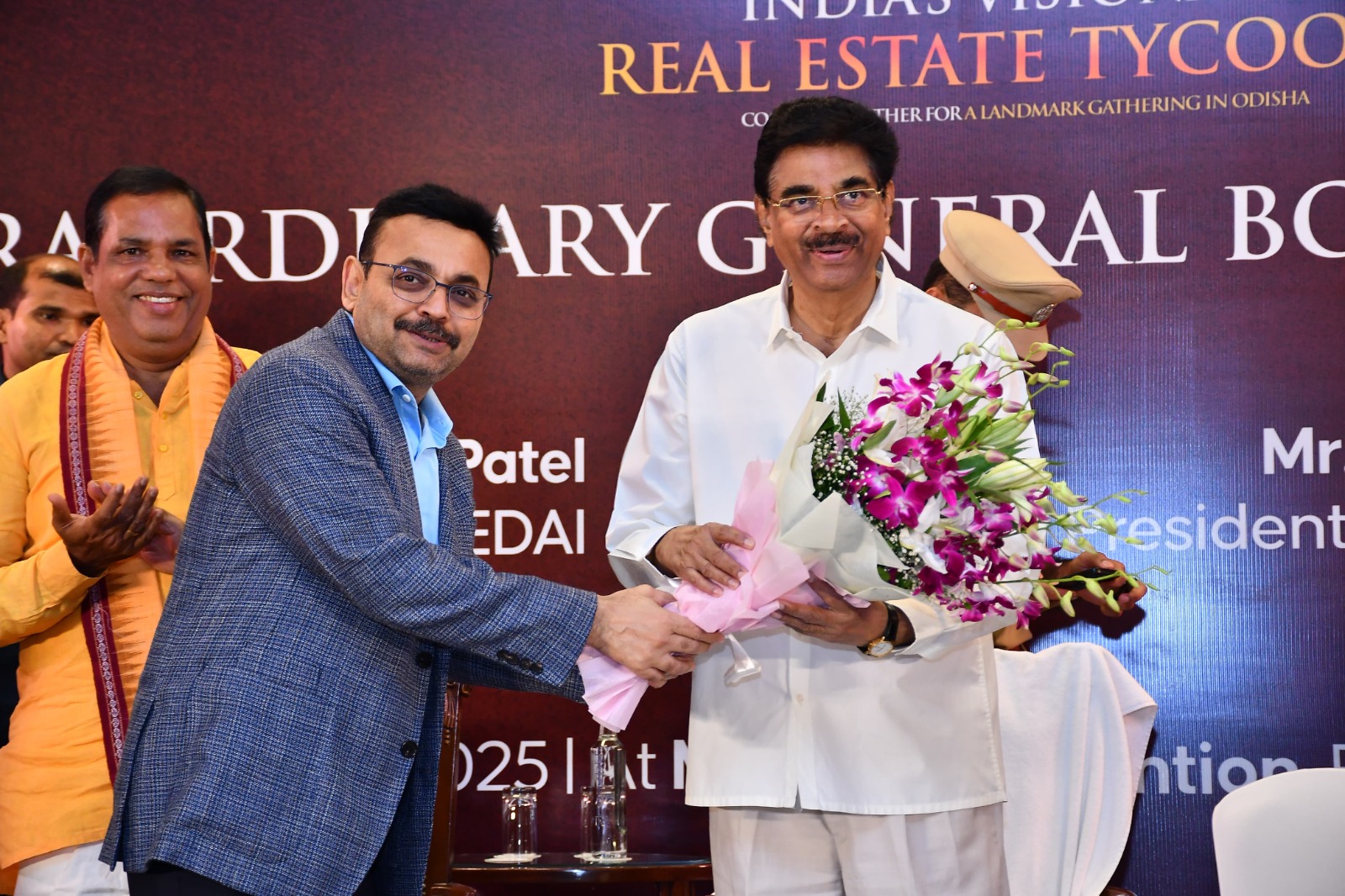 Mr. Shekhar Patel, PRESIDENT, CREDAI & Shri Hari Babu Kambhampati, Hon’ble Governor of Odisha