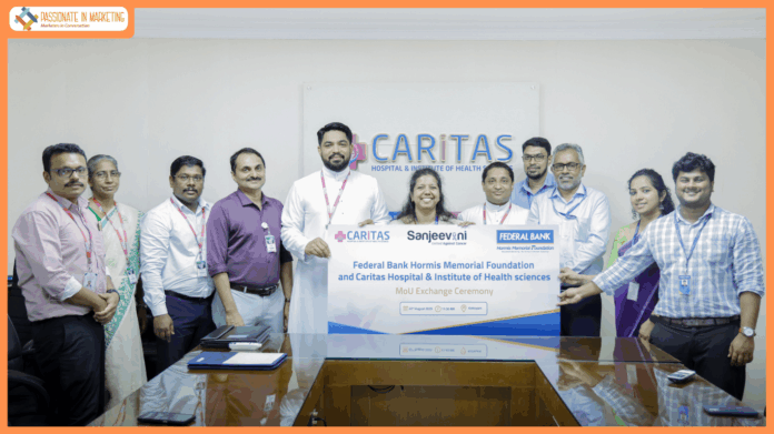 Federal Bank Hormis Memorial Foundation Partners with Caritas Hospital as part of Sanjeevani initiative