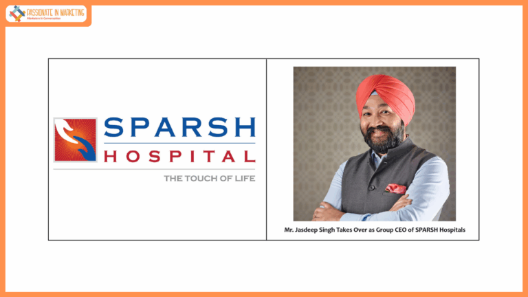 Jasdeep Singh Takes Over as Group CEO of SPARSH Hospitals
