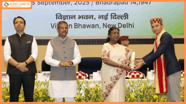 Skill Trainers Conferred with National Teachers’ Awards 2025 by Hon’ble President of India