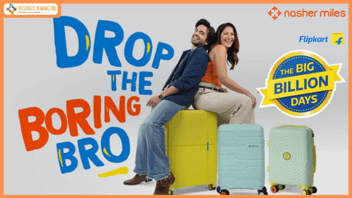 Nasher Miles Teams Up with Flipkart for The Big Billion Days to Make Luggage Fun Again with Sakshi Shivdasani & Ayush Mehra