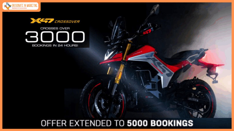 Ultraviolette X-47 Crossover Surpasses 3000 Bookings Within 24 Hours of Launch; Introductory Offer Extended to First 5000 Customers