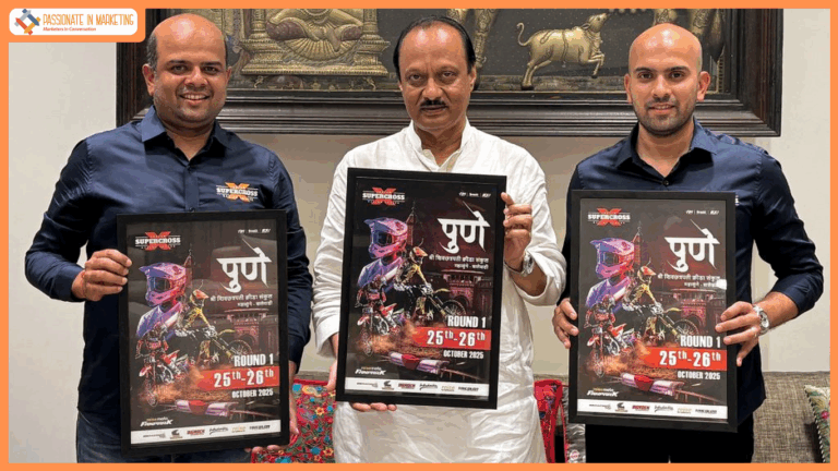DEPUTY CM AJIT PAWAR UNVEILS POSTER ANNOUNCING ROUND 1 OF INDIAN SUPERCROSS RACING LEAGUE IN PUNE