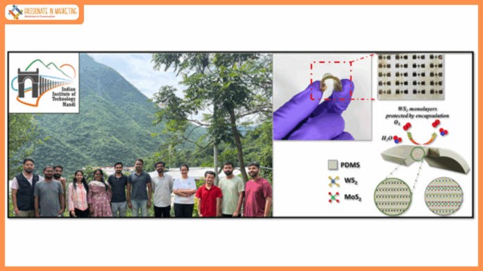 IIT Mandi Researchers Develop Flexible Durable 2D Material Fabrication Technique for Next-Generation Tech