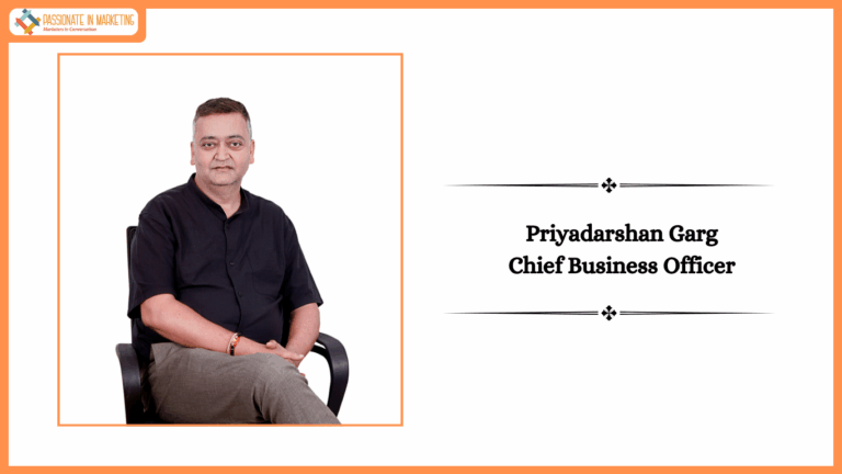 Priyadarshan Garg Chief Business Officer