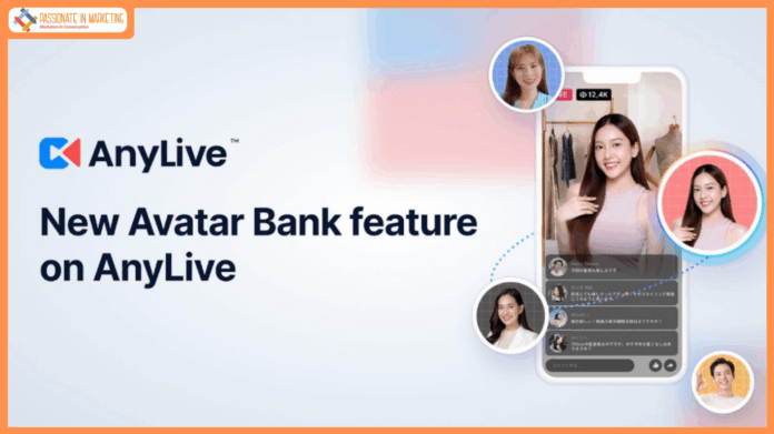 AnyMind Group adds Avatar Bank feature to AnyLive to accelerate live streaming for brands