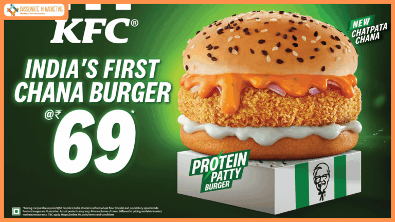 KFC India Levels Up on Protein With the All-New Chatpata Chana Burger