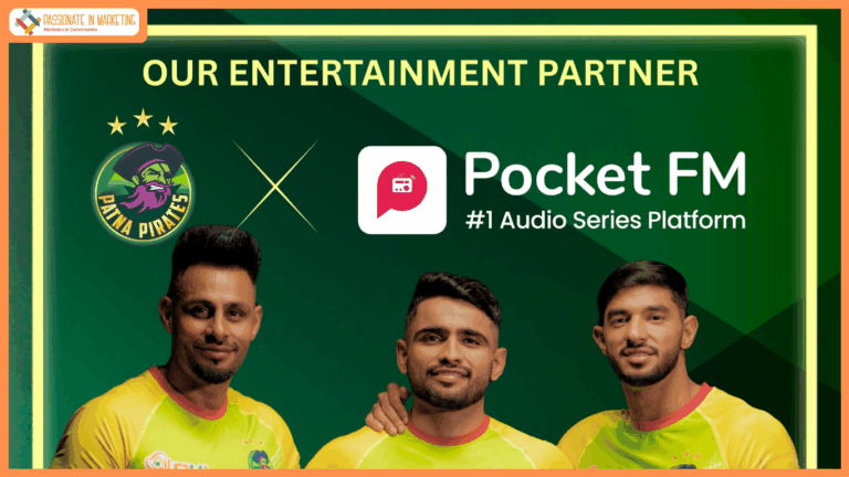 Pocket FM Signs On as Official Entertainment Partner of Patna Pirates for Pro Kabaddi League 2025