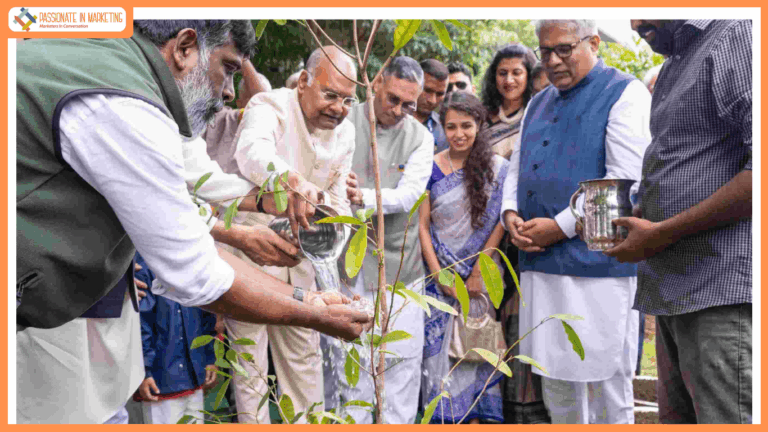 One millionth tree planted at Heartfulness Headquarters to commemorate Daaji’s 70th birthday by Union Minister Shri Bhupender Yadav