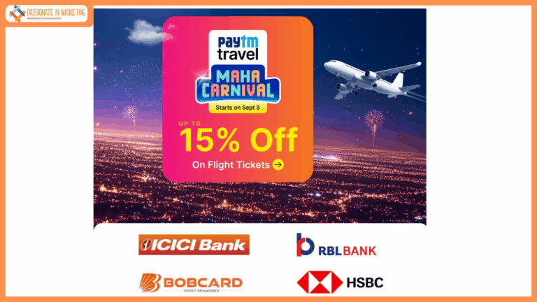 Paytm Travel Launches ‘Maha Carnival Sale’ Offering Festive Discounts of Up to 20% on Flights and Buses