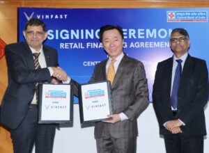 VINFAST INDIA PARTNERS WITH CENTRAL BANK OF INDIA TO EXPAND EV FINANCING