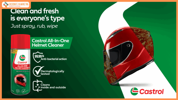 Castrol India introduces All-in-One Helmet Cleaner for riders