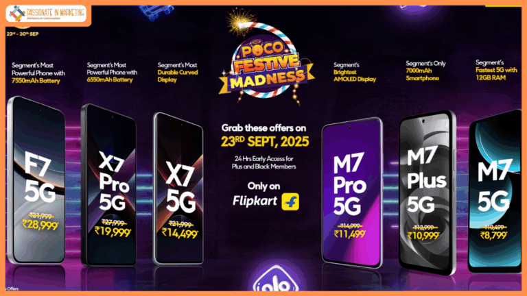 POCO Festive MADness Takes Over: Unbeatable 5G Smartphone Deals this Flipkart Big Billion Days Sale 2025