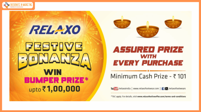 Relaxo Unveils Festive Bonanza Offer with Guaranteed Cashback and Exciting Rewards for Shoppers