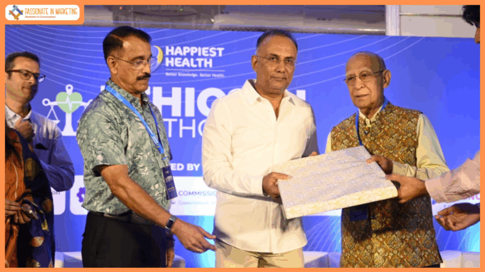 Mr. Dinesh Gundu Rao, Minister of Health and Family Welfare & Mr. Ashok Soota, Chairman and Chief Mentor of Happiest Health inaugurated the Ethics in Healthcare Summit 2025