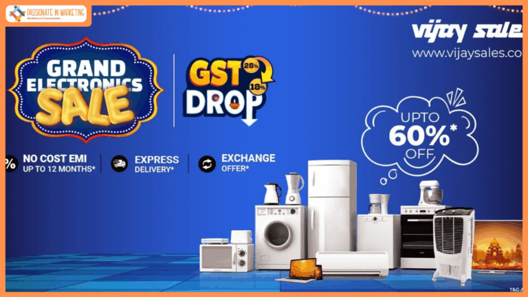 Vijay Sales Announces Grand Electronics Sale: Upgrade Your Tech Lifestyle with Massive Discounts up to 60% Across Premium Categories
