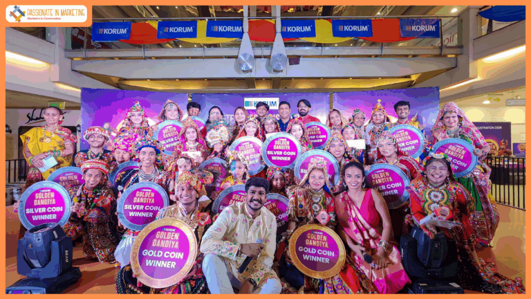 KORUM Mall celebrates Golden Dandiya with Gold and Silver coins as Bumper prizes!