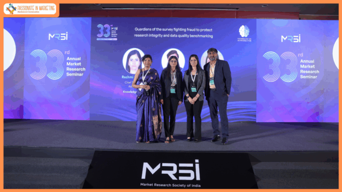 Kantar Insights and Bharti Airtel Ltd Announced as Winner at MRSI’s 33rd Annual Market Research Seminar